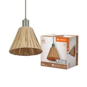 Lampada a sospensione in rafia 1xE27 Raffia Decor (Ledvance 838154) - Product Image 2