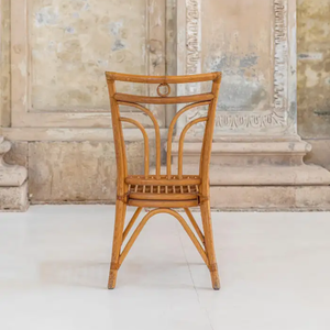 Best Selling Natural <b>Rattan</b> <b>Dining</b> <b>Chair</b> for <b>Dining</b> Room Restaurant Furniture Farmhouse Style Wholesale From Vietnam - Product Image 4