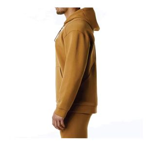 Ensemble de pantalons de survêtement et sweat à capuche délavés à l'acide lourds de haute qualité survêtement Vintage avec logo personnalisé vêtements d'entraînement sweats à capuche unisexes en polaire - Product Image 3