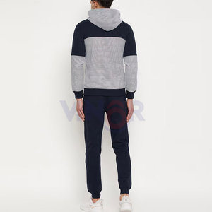 2025-26 Chándal de 2 piezas de estilo de invierno para hombre de alta calidad Estampado sólido Ajuste regular Nueva llegada Chándal a precio mayorista - Product Image 3