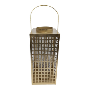 Linterna de vela de acero y Metal de nuevo diseño, acabado plateado para decoración de iluminación de hogar y jardín, linterna hecha a mano a granel - Product Image 2