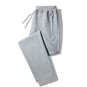 Nouveau pantalon de jogging ample en coton respirant et lourd, coupe droite, streetwear, décontracté, uni, pantalon de survêtement pour homme - Product Image 4