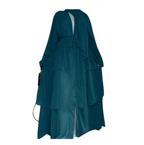 Fabricante de alta calidad Mujeres Abaya Último diseño Dubai Abaya Kaftan Elegante Royal Women's Cool Maxi Dress Árabe Abaya - Product Image 3