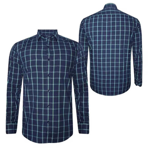 เสื้อเชิ้ตผู้ชายทรงเข้ารูป สวมใส่สบาย สำหรับงานแต่งงาน ผลิตจากผ้าฝ้าย 100% ระบายอากาศได้ดี ขายตรงจากโรงงาน - Product Image 1