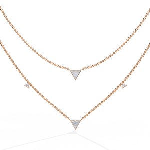 Collier en or 18 carats avec diamant cultivé en laboratoire pour femmes - Product Image 3