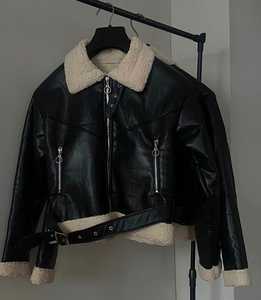 Veste en jean en cuir personnalisable de haute qualité unisexe 100% coton Style décontracté pour l'hiver avec logo brodé - Product Image 4