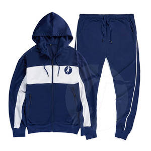 Chándal de manga larga para hombre, precio barato, OEM, venta al por mayor, nuevo diseño, conjunto de chándal de algodón a granel - Product Image 3