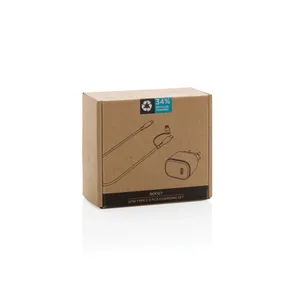Set de Carga Rápida Tipo C de 20W, Gadgets Promocionales USB Sostenibles - Product Image 5