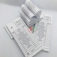 Carnet de billets pour ongles Carnet de rendez-vous pour salon de manucure Cahier de commandes Feuilles personnalisables à vendre
