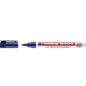 Marcador de Punta Redonda Azul 8400, Marcador de Disco de 0.5-1 mm con Edding - Product Image 1