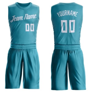 Uniformes de baloncesto hechos en poliéster 2025 personalizados al por mayor 100% uniformes de baloncesto con diseño de sublimación - Product Image 1