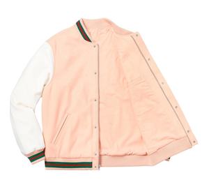 2025 chaqueta Varsity de lana Melton para hombre logotipo personalizado cuello alto venta al por mayor CollegeBaseballjacket para hombres DDP envío - Product Image 3