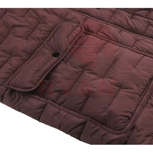 Chaquetas Acolchadas Largas de Alta Calidad para Hombres, Adultos y Niños, Diseño y Estampado de Color Personalizados, Tallas Grandes - Product Image 3