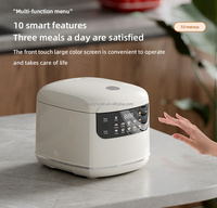 Cuisinière à riz électrique compacte, antiadhésive, avec commande tactile intelligente, pour la maison, le dortoir, les voyages et la cuisine