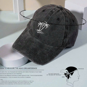 Casquettes personnalisées en gros avec logo, chapeaux délavés, casquettes de sport classiques unies, chapeaux de golf imperméables en coton doux, articles de broderie - Product Image 2