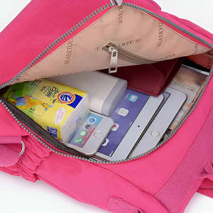 Xena Versatile Anti-Theft Crossbody <b>Backpack</b> with Detachable Strap Polyester Lining - Product Image 4