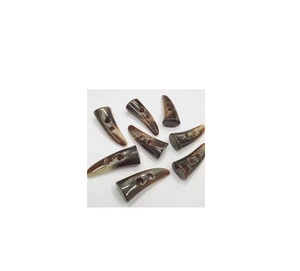 Bouton à bascule en corne de buffle, fait à la main, écologique, durable, fermeture pour manteaux d'hiver modernes, vestes, vêtements - Product Image 1