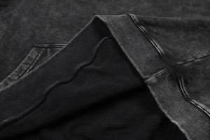 OEM venta al por mayor logotipo personalizado 400 GSM ejercicio ropa entrenamiento peso pesado algodón recortado Sudadera con capucha hombres sudaderas con capucha - Product Image 5