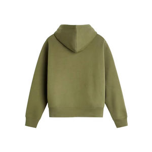 Sweats à capuche 2025 personnalisés, coupe courte, fermeture éclair, molleton épais, 100% coton, sweat à capuche pour homme, fermeture éclair intégrale, sweat uni pour l'automne et l'hiver - Product Image 6