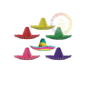 Straw Hat Mexican Straw Hat Handmade in Vietnam for Warm Weather Festivals and <b>Decorations</b> - Product Image 3