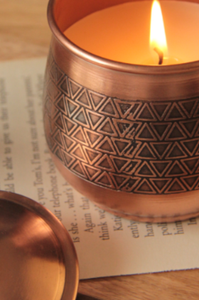 Premium Quality Metal Wax Filled <b>Candle</b> Jar <b>Bulk</b> Price for Home and Christmas/New Year Decoration Made with Soy Paraffin Wax - Product Image 2