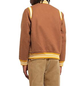 แจ็กเก็ตเลตเทอร์แมนสำหรับผู้ชาย, แจ็คเก็ตผ้าขนสัตว์แขนเสื้อสำหรับใส่กลางแจ้งเสื้อแจ็คเก็ตสำหรับฤดูหนาว - Product Image 2