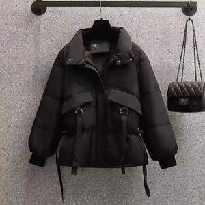 Veste matelassée en laine unisexe style streetwear, col montant, imperméable, coupe-vent, écologique, à capuche, motif personnalisable, couleur personnalisable - Product Image 6