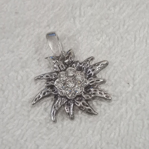 วินเทจแบบดั้งเดิมบาวาเรียสร้อยคอเครื่องประดับพลอยเทียม Edelweiss กับตะขอ DLE Accessory-TT-709เครื่องแต่งกาย - Product Image 5