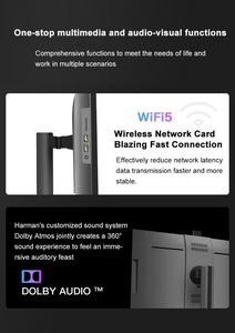 PC Desktop All in One FHD da 24/27 Pollici, 32GB 1TB, Intel i7 di 14ª Gen, 100Hz, WiFi, BT, <span class=keywords><strong>Computer</strong></span> AIO con Tastiera e Mouse - Product Image 6