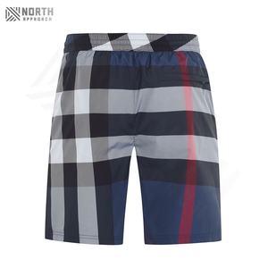 Shorts de sport décontractés pour hommes, vêtements de sport d'été, séchage rapide, coton, maille, couleur unie, taille élastique, shorts de sport coupe-vent, imperméables - Product Image 3