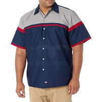 Op maat gemaakte autowerkplaats T-shirt - Groothandel Katoen/Bamboe Vezel Ademend Gemaakt in Pakistan