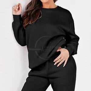 Nouveau modèle Ensemble de survêtements en coton personnalisé pour femmes Ensemble de survêtements de rue de qualité supérieure - Product Image 6