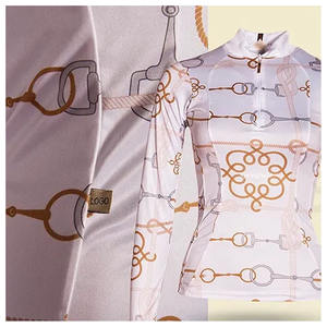 Horse Riding Shirt Equestrian Clothing Manufacturer Racing Polo Shirt Equestrian <b>Base</b> <b>Layer</b> Sublimation Printing Tops for Women - Product Image 5