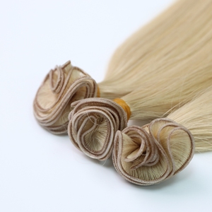 RAW Genius Weave Paquetes de cabello humano virgen vietnamita Estilos de ondas naturales de agua Máquina de trama recta rizada Doble - Product Image 4