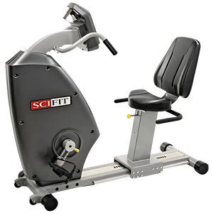 Vélo semi-allongé bidirectionnel SciFit remis à neuf avec siège premium pour l'entraînement cardiovasculaire et l'endurance à domicile - Product Image 3