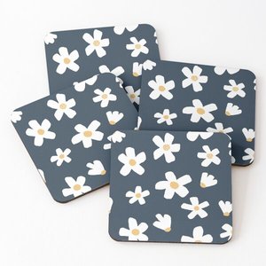 Offre Spéciale mignon café Sublimation fleur forme bois liège caboteur pour boisson isolation thermique tasse sous-verres cuisine fournitures napperon - Product Image 1