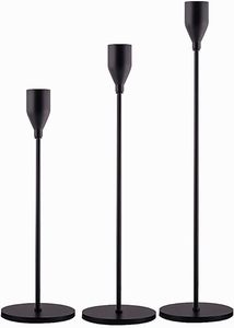 Set of 3 Candle Stand Decoration Antique <b>Candlestick</b> Holder Taper <b>Brass</b> Metal Candle Holder Gold wholesale manufacturer supplier - Product Image 4