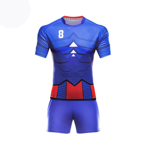 Venta caliente de los hombres de secado rápido transpirable Rugby uniforme sublimado equipo Jersey - Product Image 2