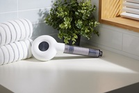 [JNA]KOTRA Cabezal de Ducha Cromado ABS Premium con Chorro de Agua, Diseño Moderno, Monomando para Grifo de Baño