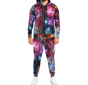 Abrigo informal de invierno para hombre, talla grande, con capucha, de color sólido, estilo trench, ropa deportiva de dos piezas, logotipo personalizado, servicio OEM, precio al por mayor - Product Image 3