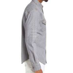 Ropa de Estilo Urbano Cómoda para Adultos, Camisa de Mezclilla Adecuada para Atuendos Casuales, Viajes, Oficina y Uso Diario - Product Image 4