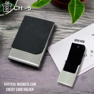 Porte-cartes en acier inoxydable protégé RFID noir de qualité supérieure Étui sécurisé élégant et durable avec un design compact et élégant pour un transport facile - Product Image 5