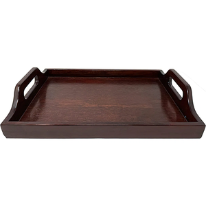 Venta caliente y Nuevas bandejas decorativas de madera para servir Proveedores de bandejas de madera modernas de buena calidad a precios razonables - Product Image 6