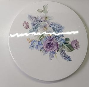 Ensemble de chakla belan artisanal décoratif et écologique |   Rouleau à pâtisserie en bois à motif floral |   Four à micro-ondes, compatible avec les fours traditionnels - Product Image 2