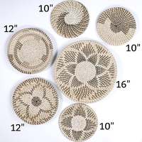 Vente en gros en vrac Panier mural tissé décoratif pour bureau et maison Style rustique Services OEM de l'usine du Vietnam