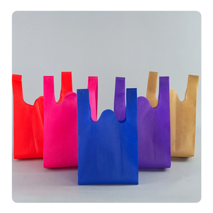 Sacs durables en PP spunbond non tissé coupe W Fabricant indien OEM ODM impression de logo personnalisé disponible en vrac approvisionnement en gros - Product Image 4