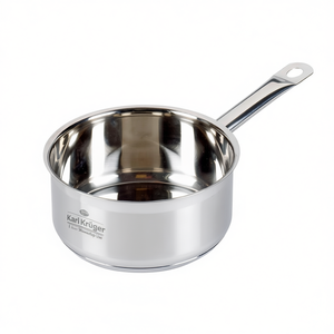 Karl Krger <b>Saucepan</b> 1 L Stainless Steel Cooking Pot For Stovetop Use - Product Image 3