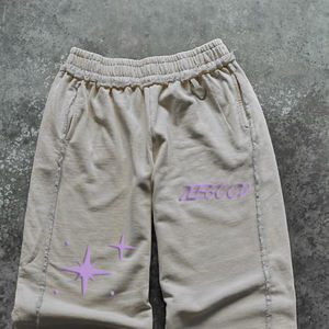 กางเกงวอร์มขายาวสำหรับผู้ชายกางเกงลำลองมีเชือกรูดกลางแจ้งพิมพ์ลาย OEM ตามสั่ง - Product Image 5