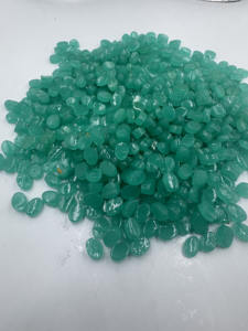 Piedra preciosa suelta de cabujón de forma ovalada de Calcedonia Aqua sintética de alta calidad para la fabricación de joyas precio al por mayor - Product Image 2