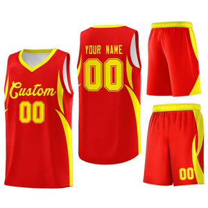 ชุดบาสเก็ตบอลขายส่ง ชุดกีฬา คุณภาพสูง พิมพ์โลโก้ ชื่อได้ตามสั่ง สำหรับผู้ชายและเยาวชน - Product Image 1